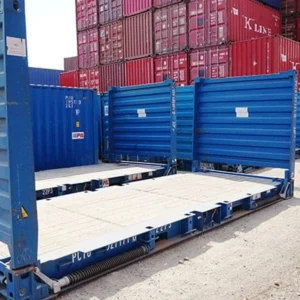 20 FT Used Flat Rack Shipping Container
