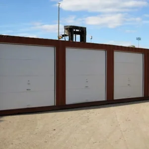 Insulated garage doors